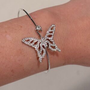 Swarovski Nightingale Butterfly Bangle